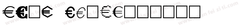 Euro Times字体转换